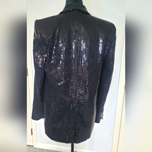 ZADIG & VOLTAIRE Sequin Black Blazer. NWT - Picture 10 of 12